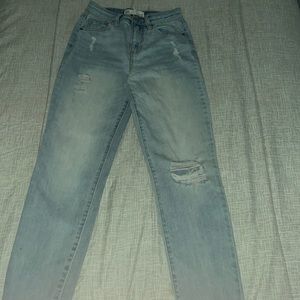 Light washed jeans bought from Tillys